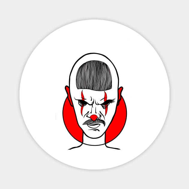 Clown Magnet by FUN ART